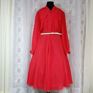 Vintage MS CLAUS Women's Dress Size 10